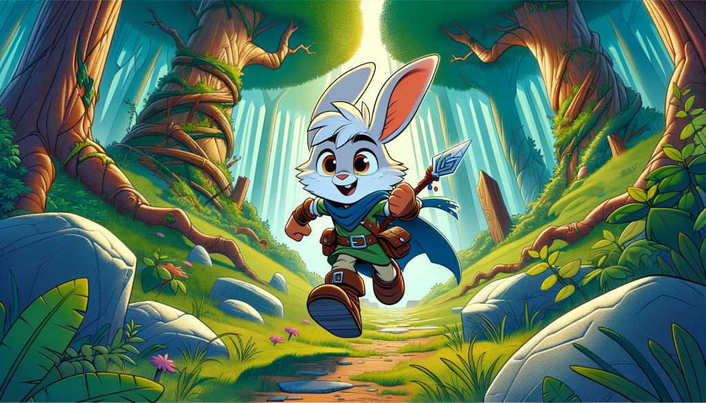 Cartoon The Adventures of Benny the Brave Bunny