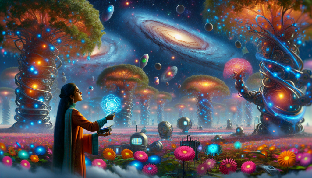 The Quantum Garden of Andromeda