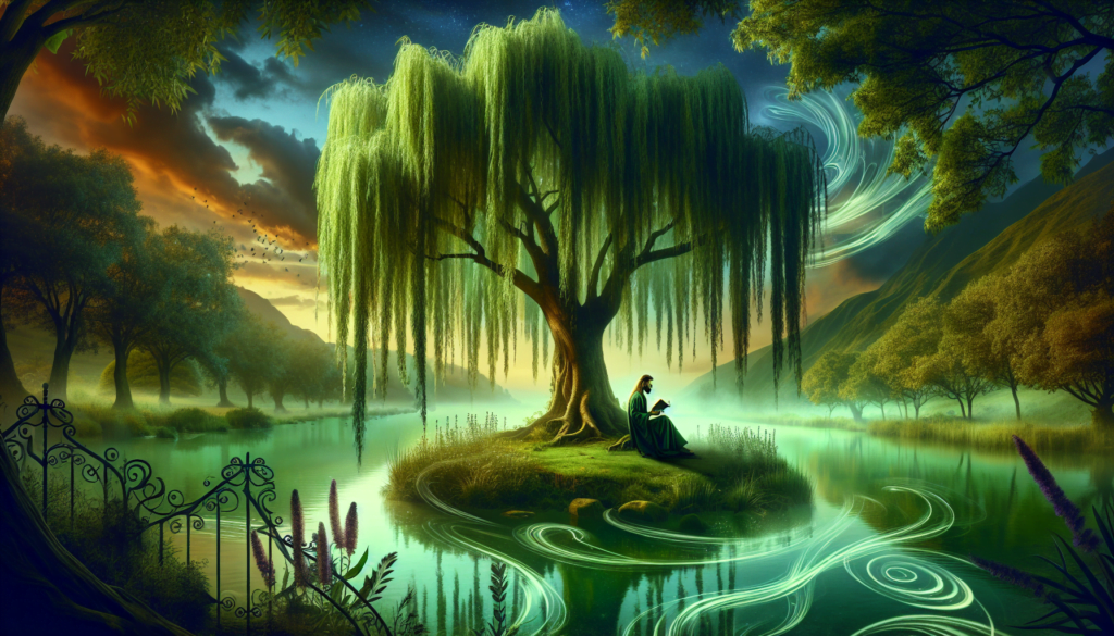 Whispers Beneath the Willow Tree