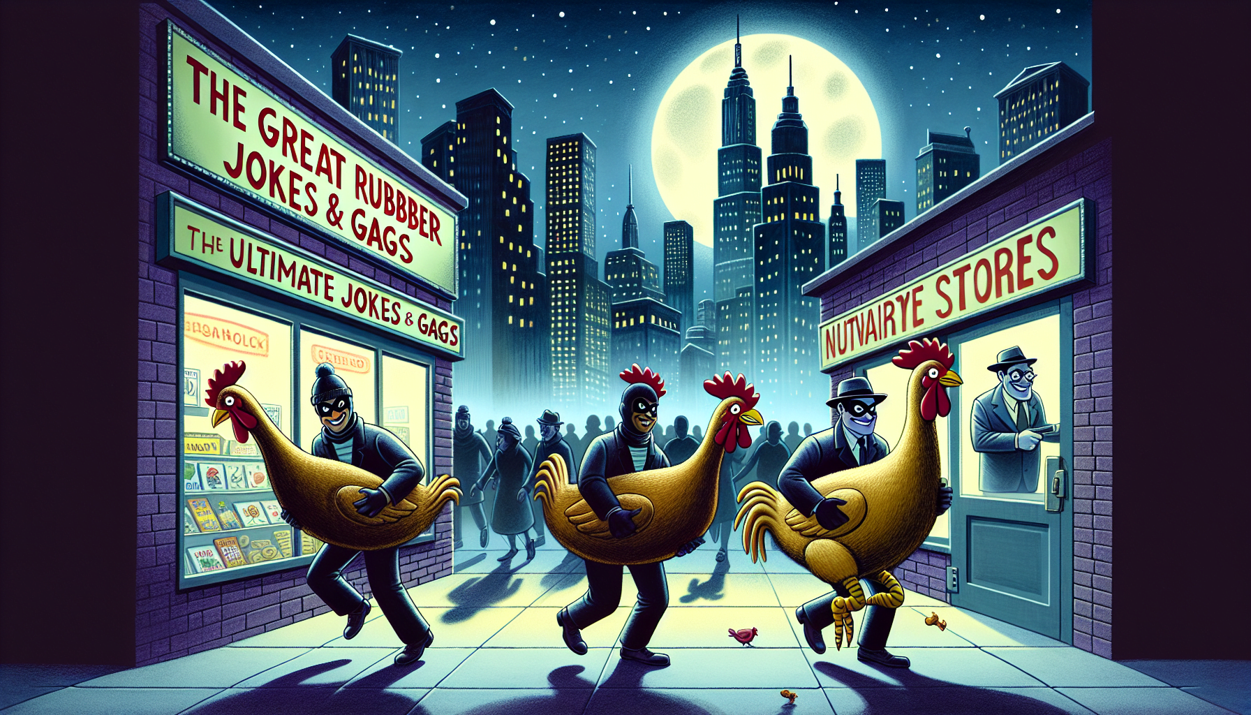 The Great Rubber Chicken Heist