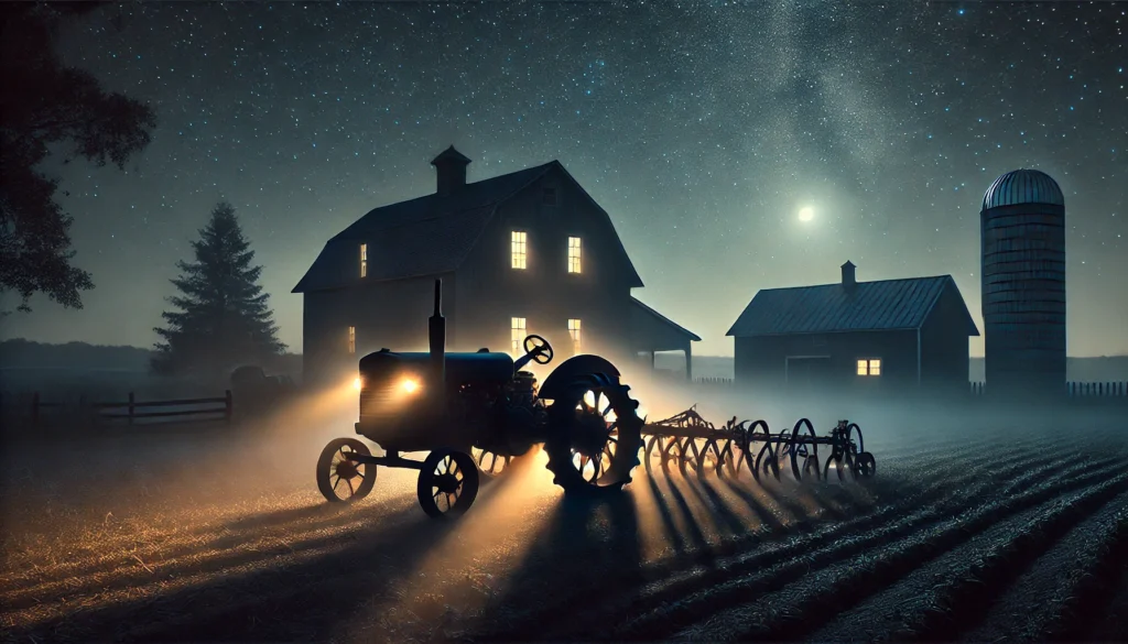 The Midnight Awakening: Farm Machinery Comes to Life