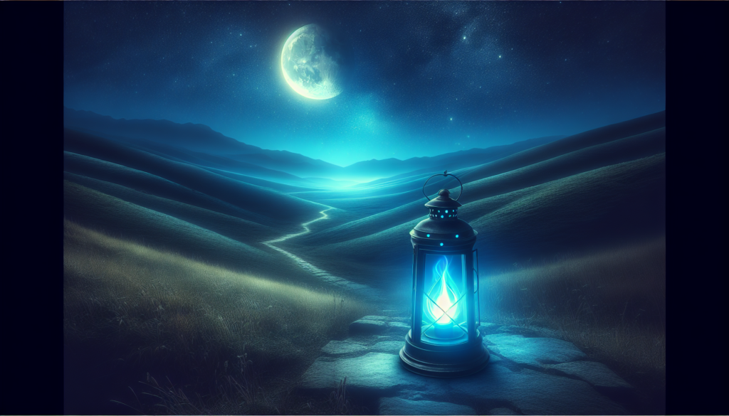 The Enigma of the Blue Lantern