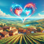 Hearts Intertwined in Tuscany