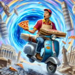 The Accidental Time-Traveling Pizza Delivery Guy