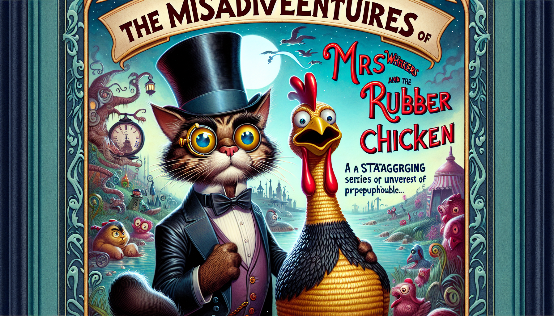 The Misadventures of Mr. Whiskers and the Rubber Chicken