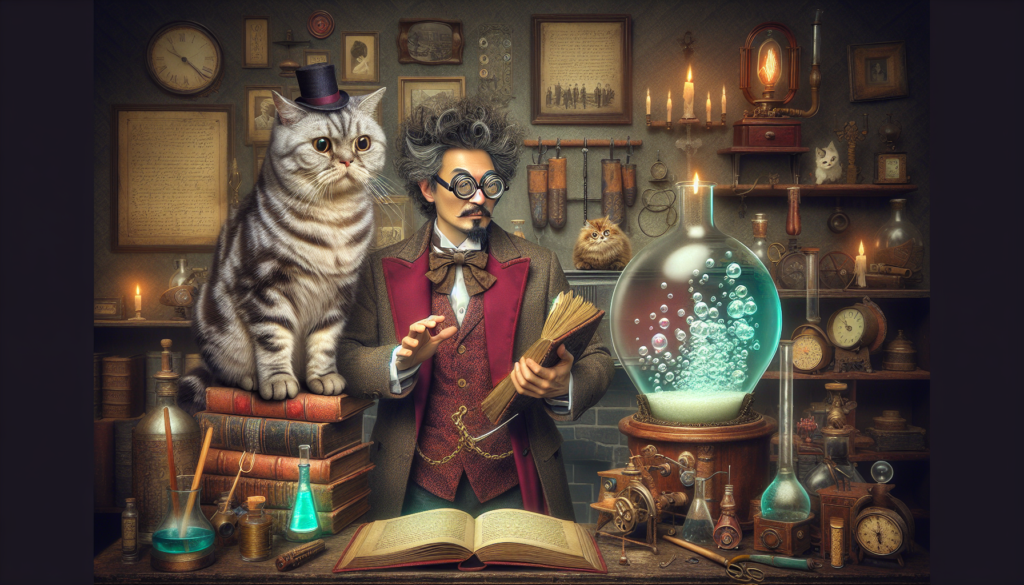 The Misadventures of Professor Pudding and His Astonishing Cat