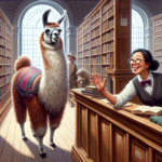 A Llama Walks Into a Library