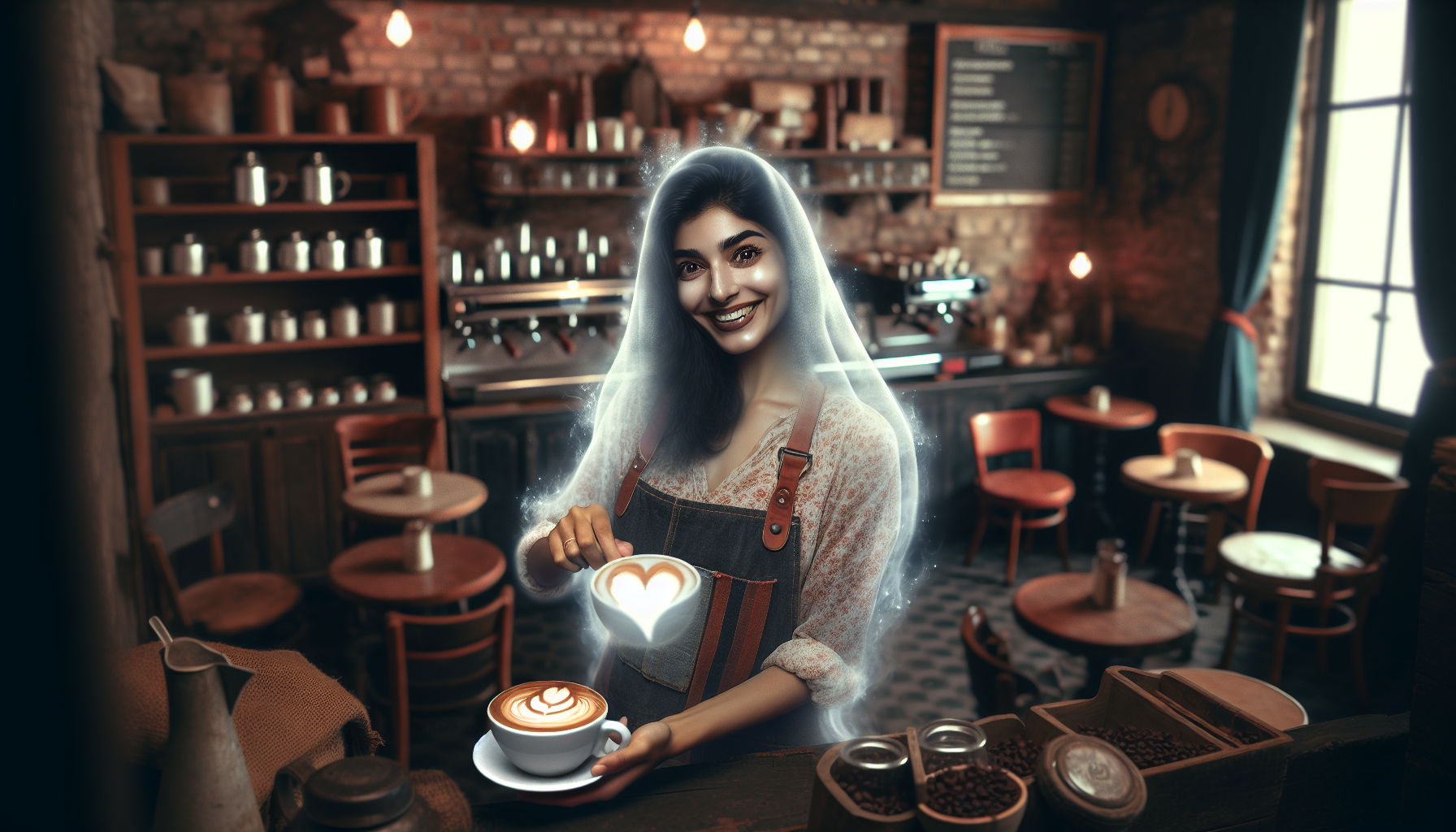 The Misadventures of a Ghostly Barista